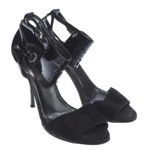 Heeled Sandals in Black, , Gucci