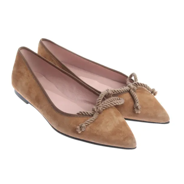 Ballerinas in Braun, , Pretty Ballerinas
