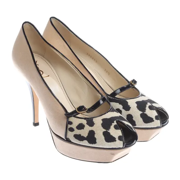 Peep Toes in Multicolored, , Saint Laurent