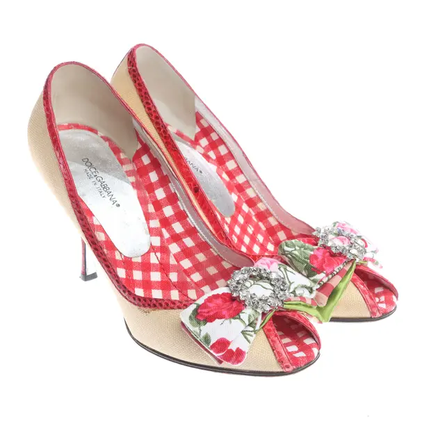 Peep Toes in Multicolored, , Dolce & Gabbana