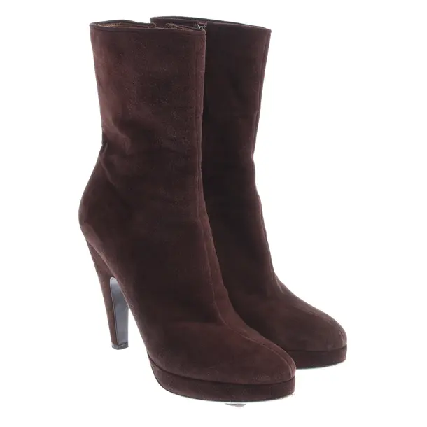 Ankle Boots in Brown, , Prada