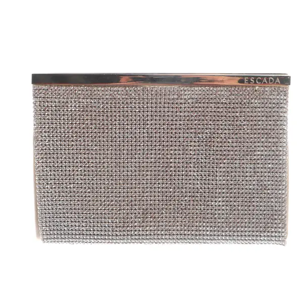 Clutch in Metallic, Sonstiges Material, Escada