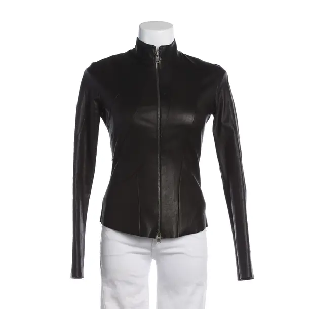 LeatherJacket in Black, Leather, Jitrois