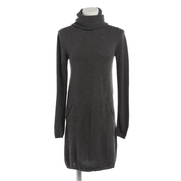 Kleid in Grau, Kaschmir, Jardin des Orangers