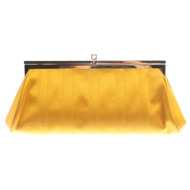 Clutch in Orange, Polyester, Escada