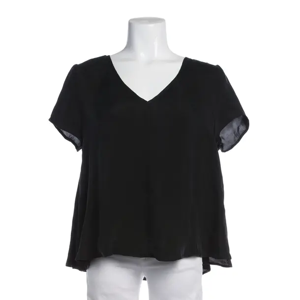 Shirt in Black, Viscose, American Vintage