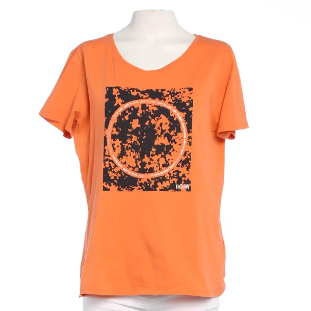 Shirt in Orange, Cotton, Hugo Boss Orange