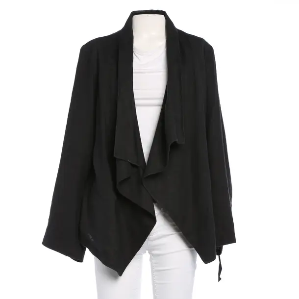 Mid-Season Jacket in Black, Viscose, Ann Demeulemeester