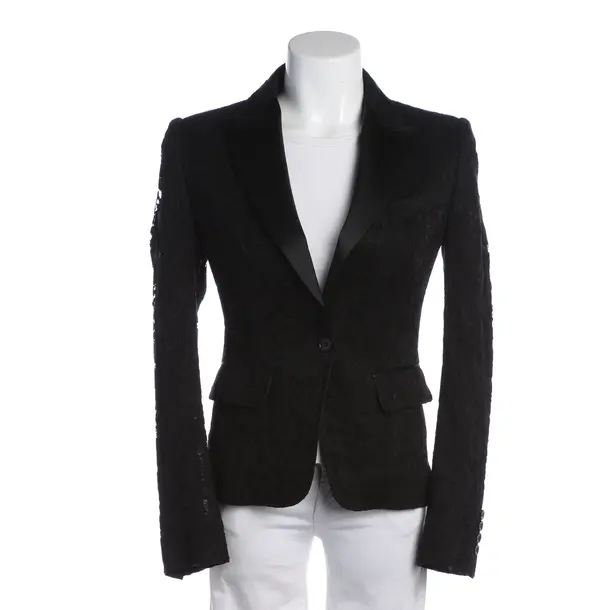 Blazer in Schwarz, Viskose, Dolce & Gabbana