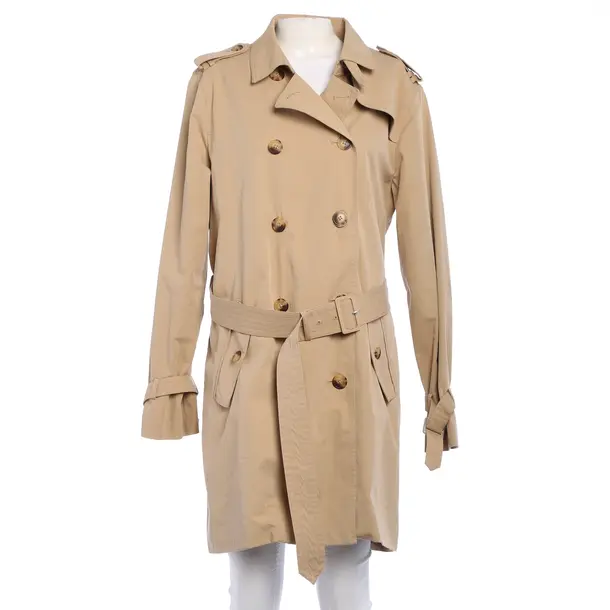 Mid-Season Coat in Brown, Cotton, Gant