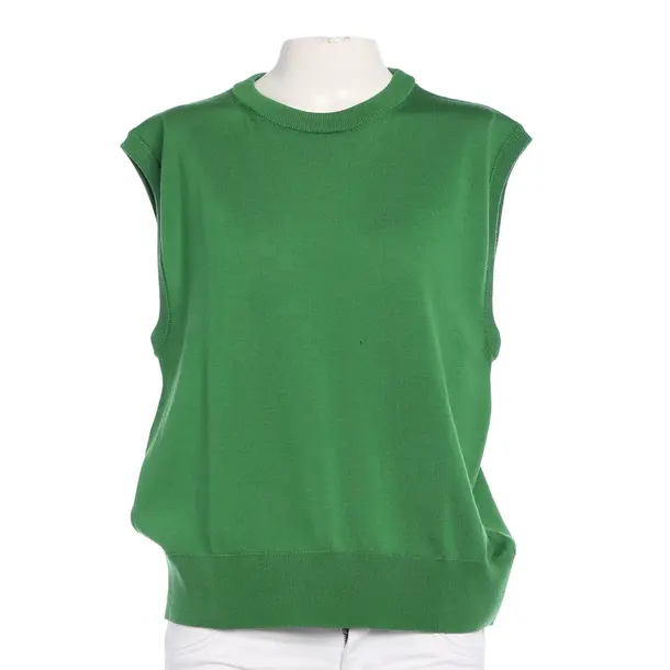 Sweater Vest in Green, Wool, Longchamp