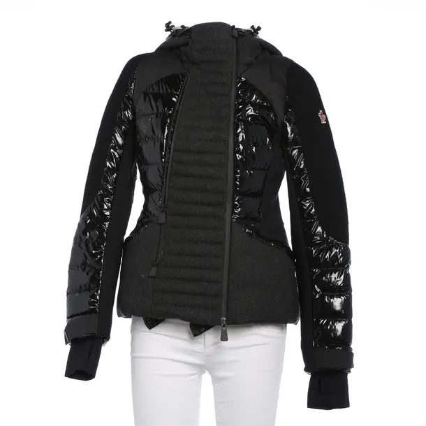 Winter Jacket in Black, Wool, Moncler Grenoble