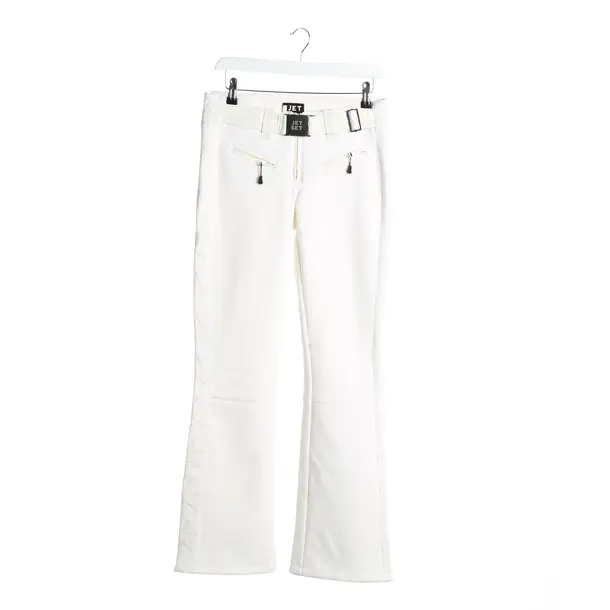 Ski Pants in White, Polyamide, Jet Set