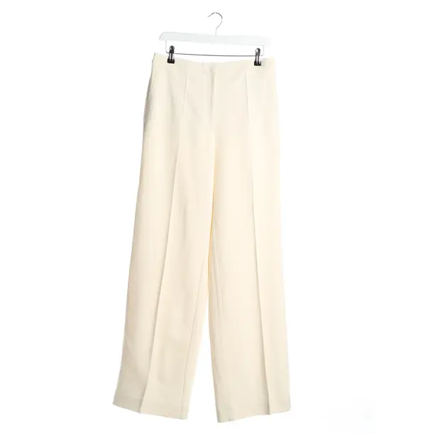 Pants, in Cream, Viscose, Elisabetta Franchi