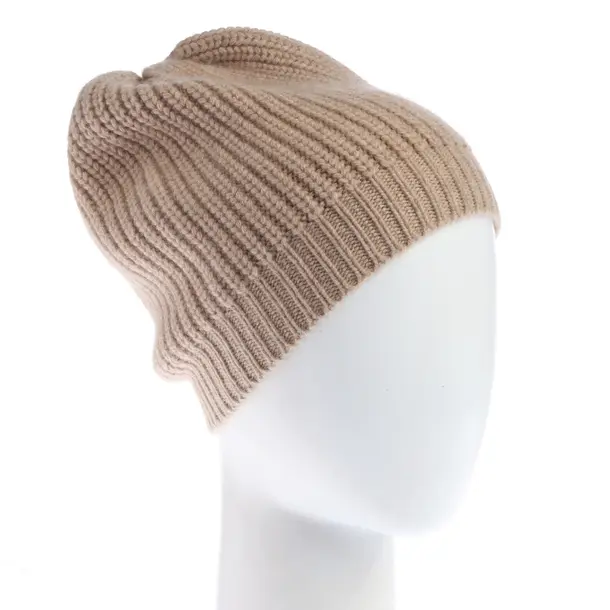 Beanie in Brown, Cashmere, Unger