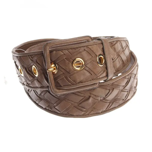 Belt in Brown, Leather, Miu Miu
