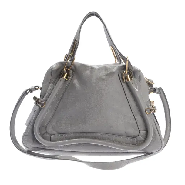 Handtasche in Grau, Leder, Chloé