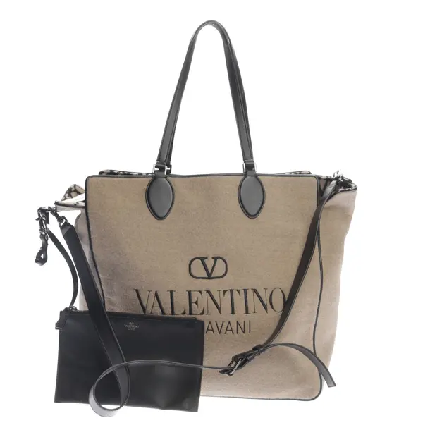 Shopper in Braun, Wolle, Valentino