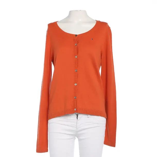 Cardigan in Orange, Wool, Tommy Hilfiger