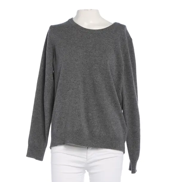 Wollpullover in Grau, Wolle, Gant