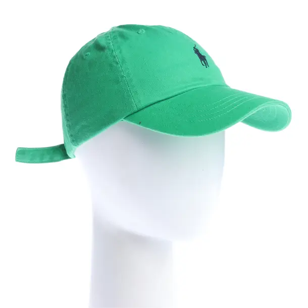 Cap in Green, Cotton, Polo Ralph Lauren