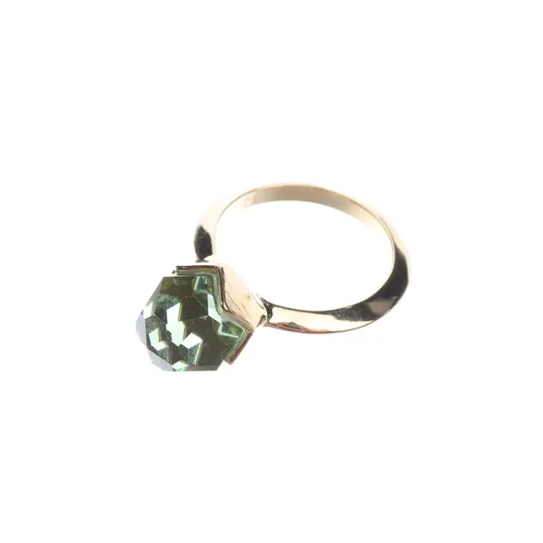 Ring in Metallic, Metal (metallic, metallized), Swarovski