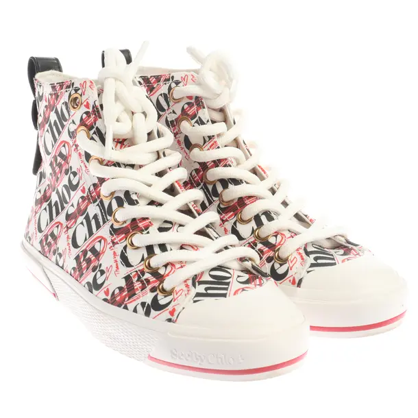 High-Top Sneaker in Mehrfarbig, , See by Chloé