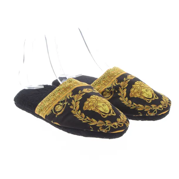 Mules in Black, , Versace