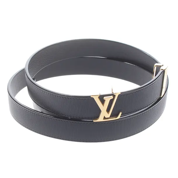Gürtel, in Schwarz, Leder, Louis Vuitton