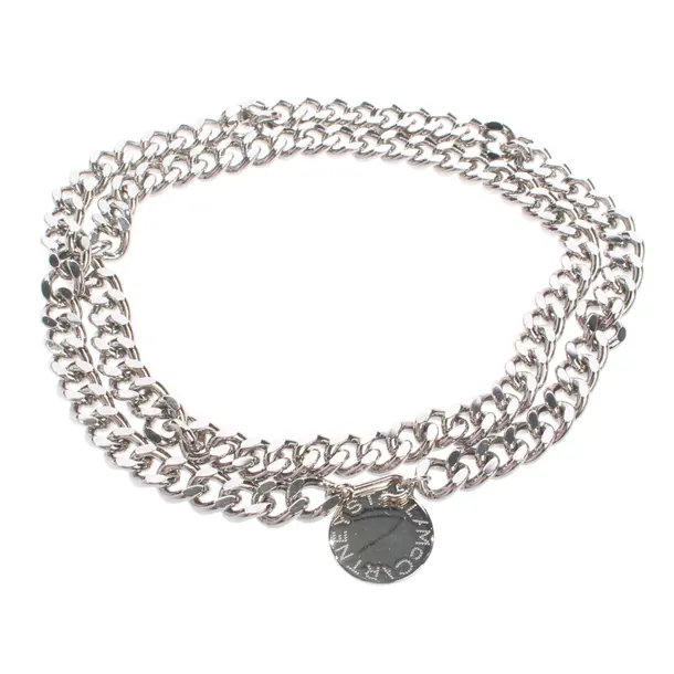 Belt, in Silver, Metal (metallic, metallised), Stella McCartney