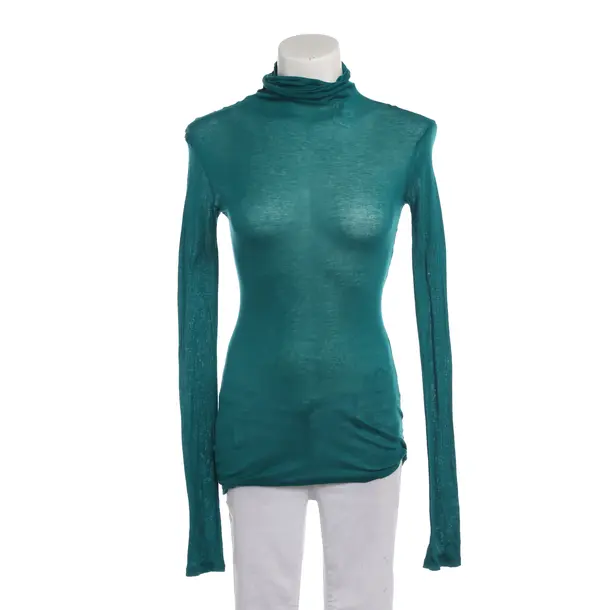Longsleeve in Grün, Baumwolle, American Vintage