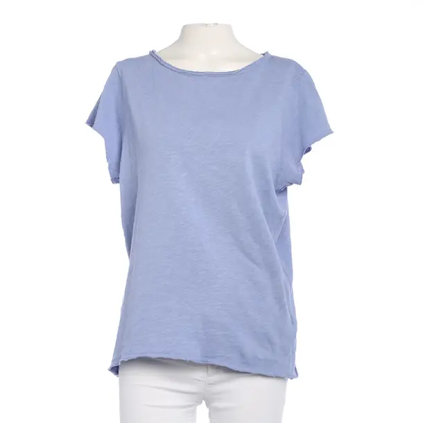 Shirt in Blau, Baumwolle, American Vintage