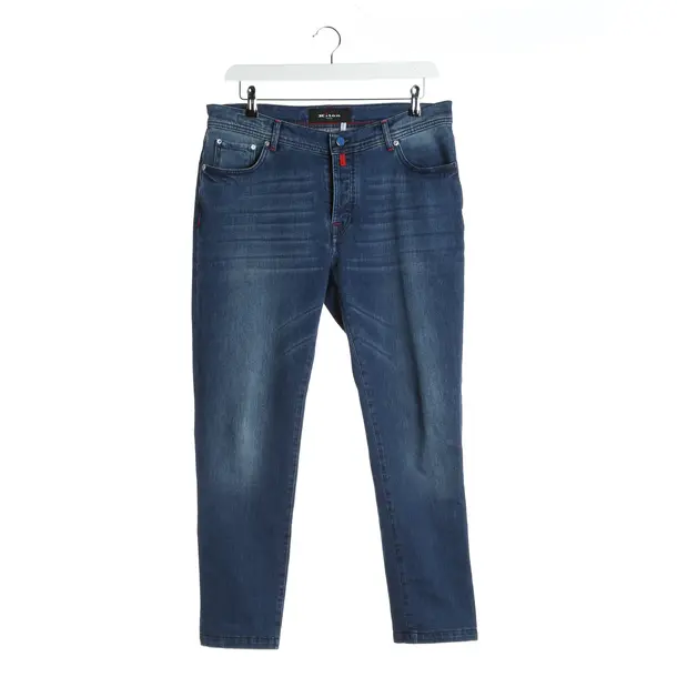 Jeans Slim Fit in Blau, Baumwolle, Kiton