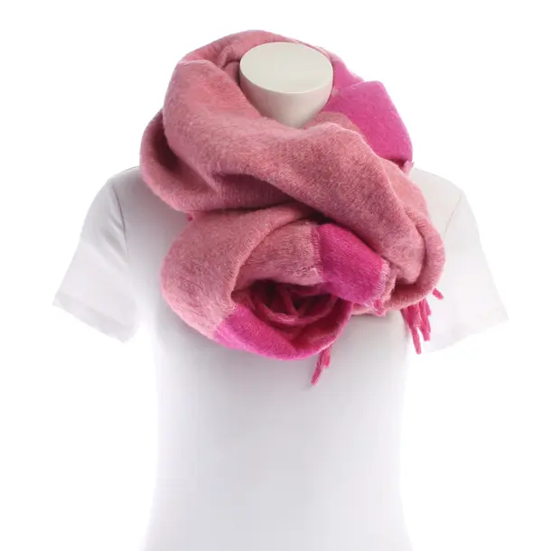Scarf in Pink, Cashmere, Alexander McQueen