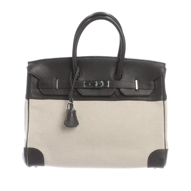 Handbag, in Dark Brown, Leather, Hermès