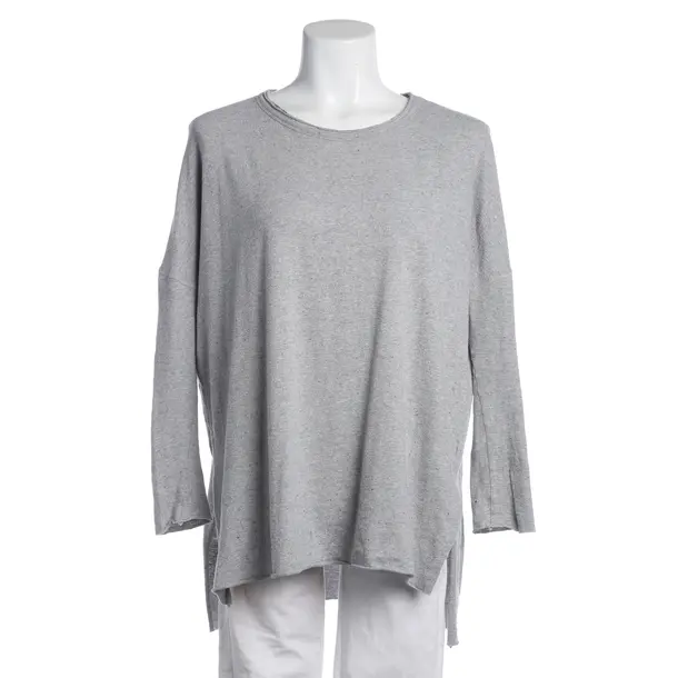Long Sleeve Shirt in Gray, Cotton, American Vintage