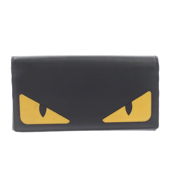 Wallet, in Black, Leather, Fendi