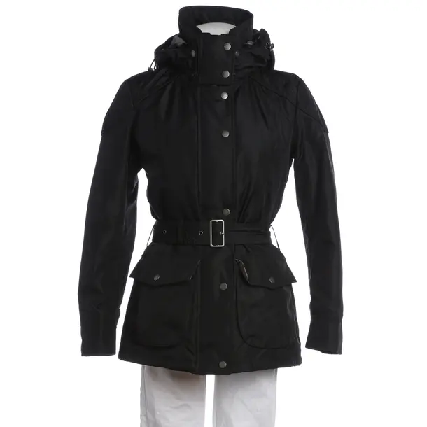 Wintermantel in Schwarz, Polyester, Barbour