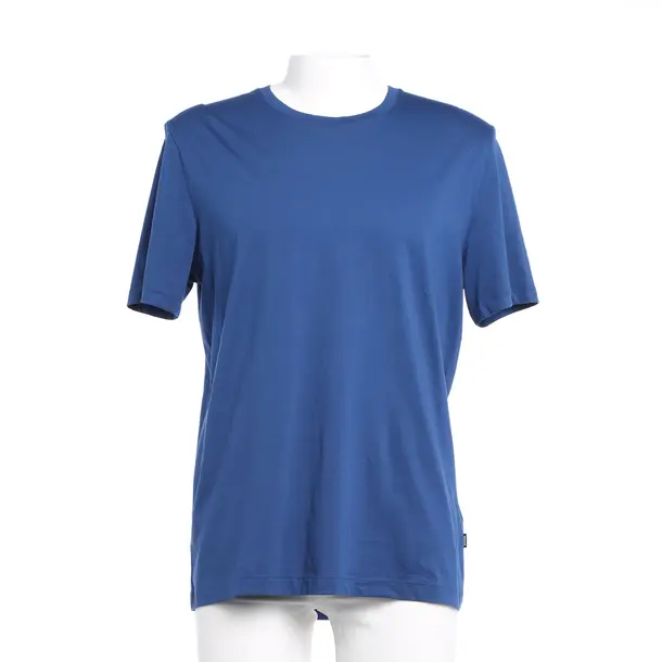T-Shirt in Blau, Baumwolle, Hugo Boss Black Label