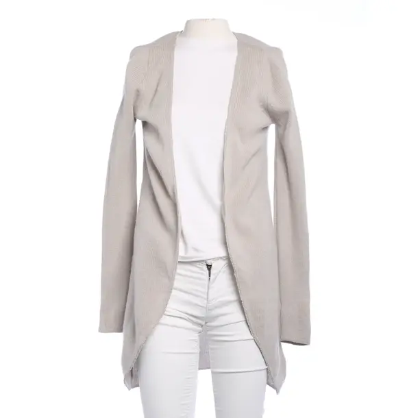 Cardigan in Gray, Cashmere, Rosa Cashmere