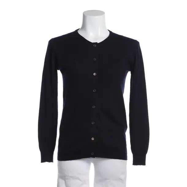 Strickjacke in Blau, Kaschmir, Saint Laurent