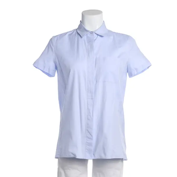 Bluse in Blau, Baumwolle, Victoria Beckham