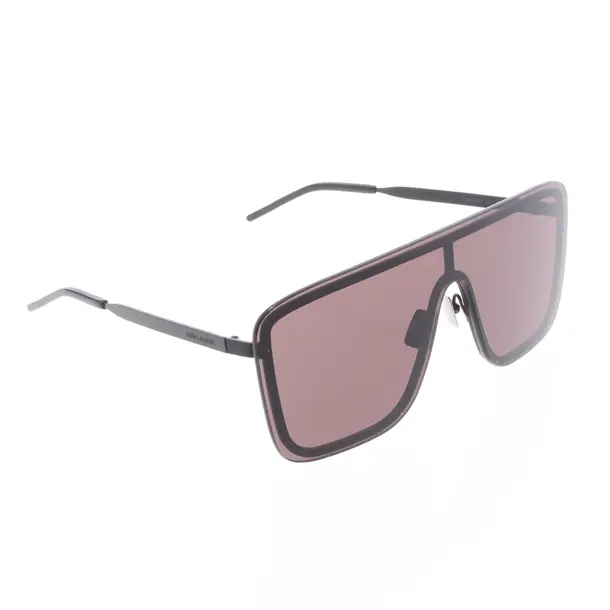 Sonnenbrille, in Schwarz, Kunststoff / Metall, Saint Laurent