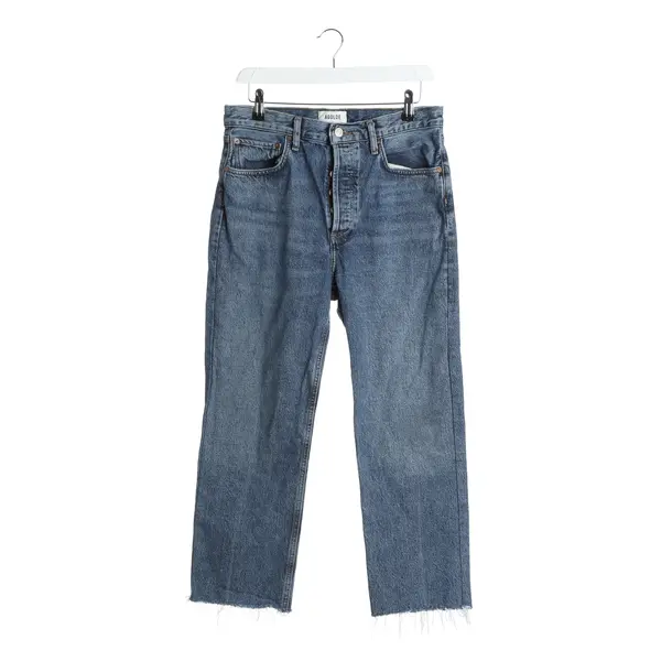 Straight Fit Jeans in Blue, Cotton, Agolde