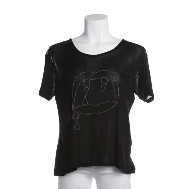 Shirt in Black, Silk, Saint Laurent