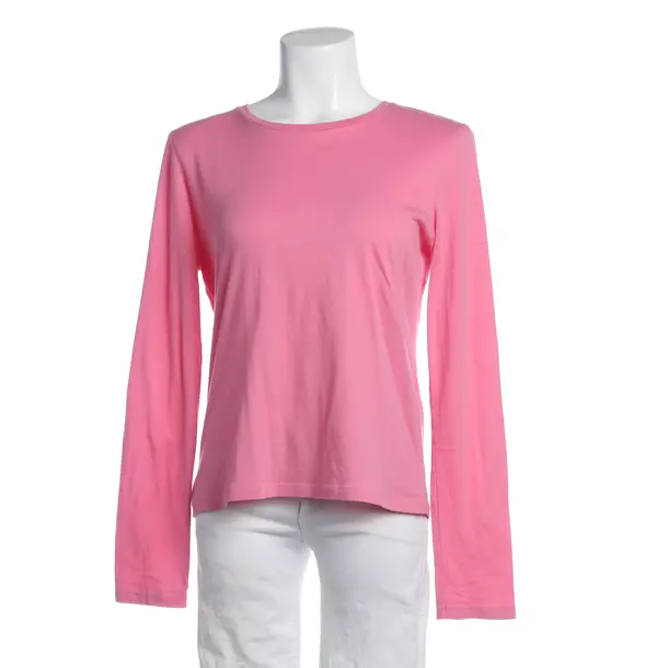Long Sleeve Shirt in Pink, Cotton, Closed
