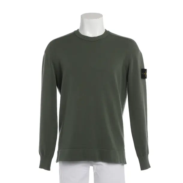 Pullover in Grün, Baumwolle, Stone Island