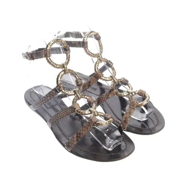 Sandals in Brown, , Roberto Cavalli