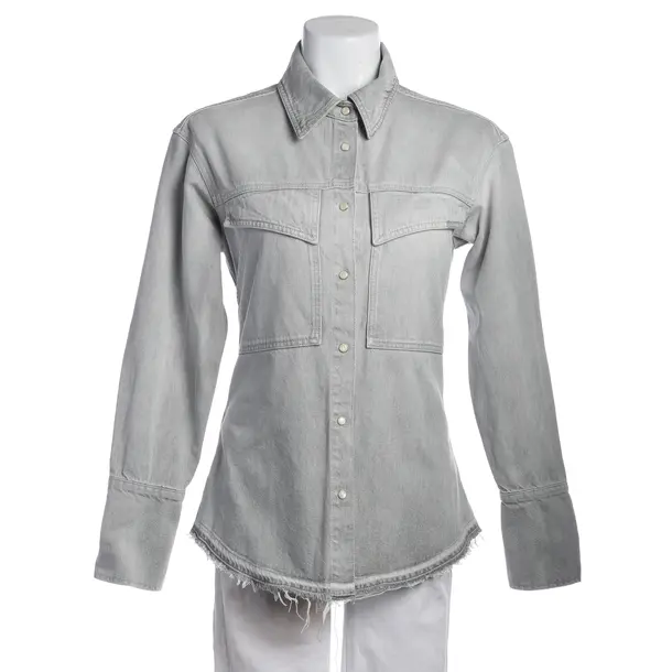 Jeanshemd, in Grau, Baumwolle, Closed