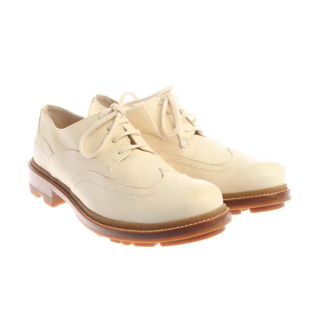 Lace up Shoes, in Beige, Jil Sander